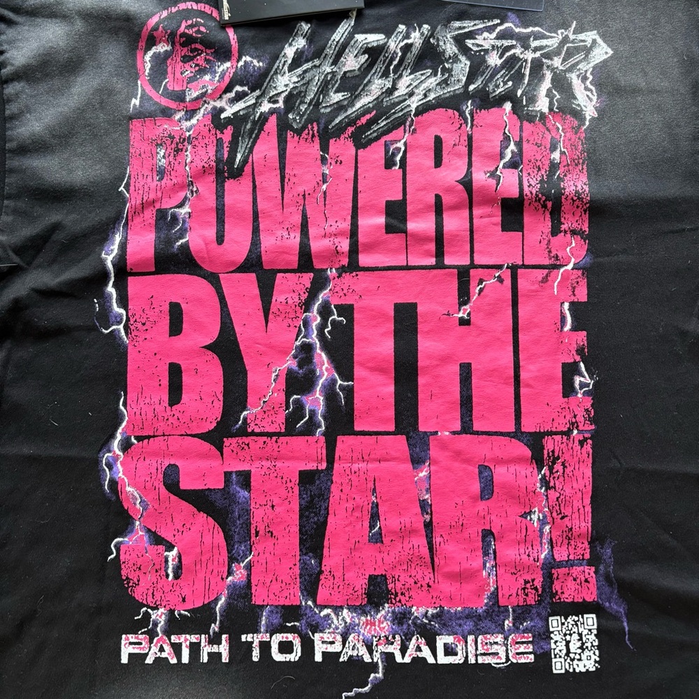 Hellstar Black Graphic T-Shirt